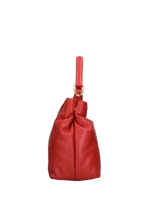 Borsa WOVEN LOGO in pelle LA CARRIE | 142P-DB-151-LEAROSSO